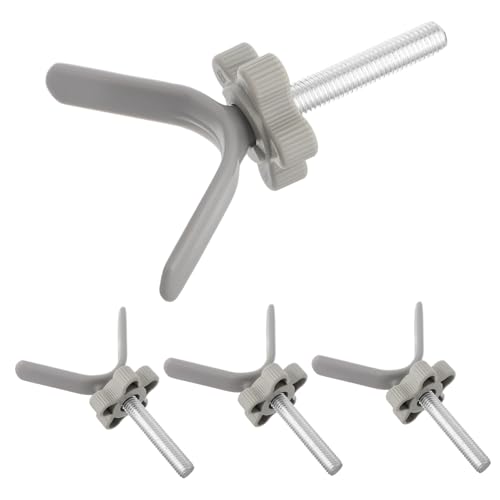 Kisangel Adaptador De Barandilla De Seguridad De 4 Piezas, Accesorios De Hardware para Puertas De Bebés Y Mascotas, De Alta Resistencia para Puertas De Escaleras Y Pestillos De Puertas.