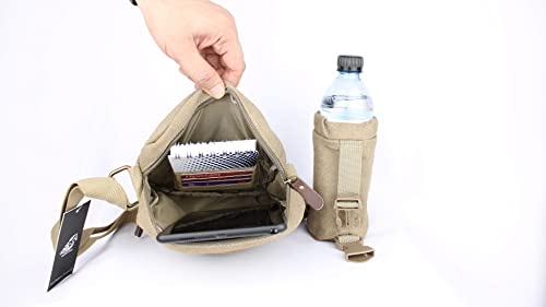 Bolsa de Lona Feminina Masculina Unissex Keuven (Bege)