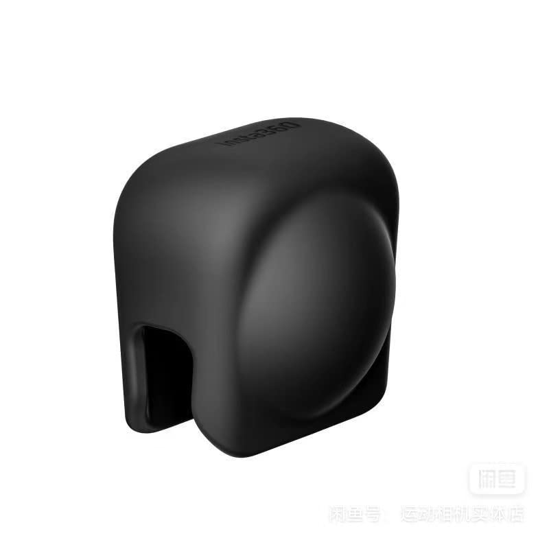 Aokicase Compatible with Insta360 One X3 Anti-Scratch Camera Original Lens Cover Silicone Case for Insta 360 One X3 Action Anti-Scratch Camera Accessories Black (A514)
