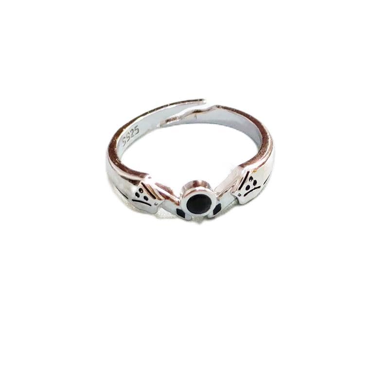 Shopular FF7 Ring Fantasy Cosplay Adjustable Anime Rings Jewelry Costume Props Merch