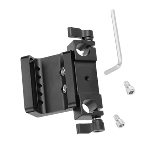 Plaque de base pour appareil photo avec barre de serrage 15mm pour cage reflex