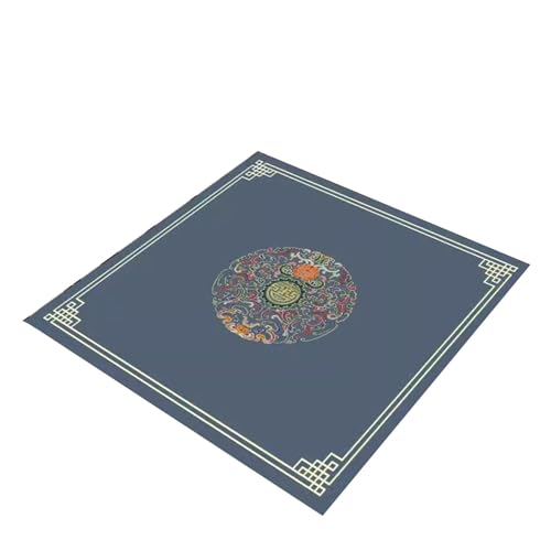 mahjong mat, Tapete para mesa de mahjong con bolsa miniatura 1