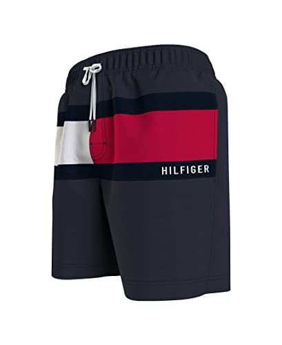Tommy Hilfiger Men's Big & Tall 7” Logo Swim Trunks With Quick Dry2