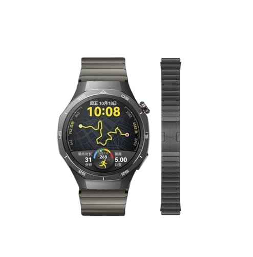 [LOKLNEYK] 22mm^XeXX`[XgbvAɓKHuawei Watch GT5 Pro /46mm /Watch 5/4 Pro/GT5/ 4/ 3/ 2ɓK(Gray,For Huawei GT5 Pro 46mm)