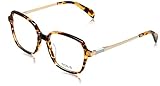 TOUS Glasses for Women, Shiny Brown/Yellow Havana, 53