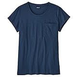 Patagonia W's Mainstay tee Tops, Tidepool Blue, XS Mujeres