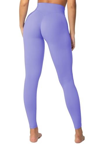Image of Sunzel Sunzfly Invisible Butt Scrunch Workout Leggings for Women, Butt Lifting High Waisted Gym Yoga Pants with Tummy Control