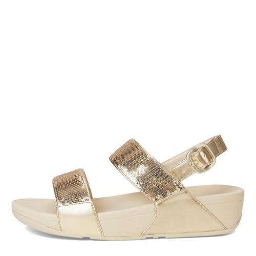 Image of FitFlop Women's, Lulu Sequin Slide Backstrap Sandal