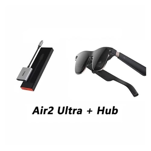 Air 2 EgX}[g AR OX 6 DoF 52° Fov 4K 3D HD 385'' XN[r[ Nreal Air2 EgX}[gOX(Air2 Ultra Hub)