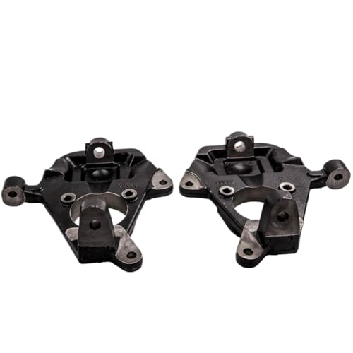 Pair 2 Inch Drop Spindles Lowering Kit Compatible With Silverado Sierra 1500 1999 2006 L R Drop Lowering Spindles
