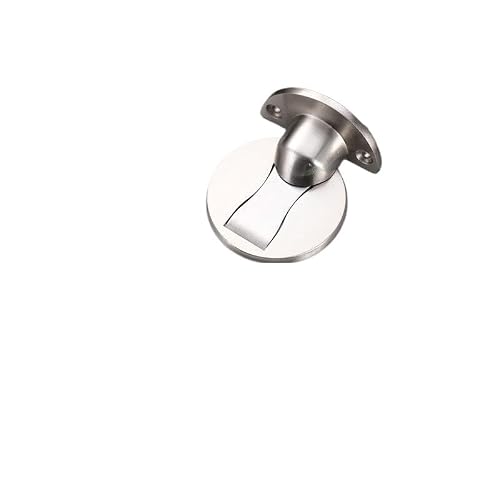 Door Stop Invisible Magnetic Door Stopper Stainless Steel Windproof Self-Locking Stop(1pc)
