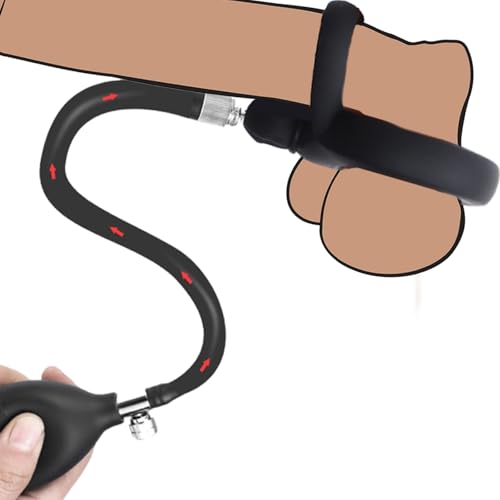Hoden Folter Geräte Hodenpresse Bdsms Toys Männer Hoden Stretcher Extrem Aufblasbarer Penis Doppelring Penisring Penies Pump Verstellbar Cbt Ball Torture Hodenringe für den Mann Bdsm Ballstretcher Men