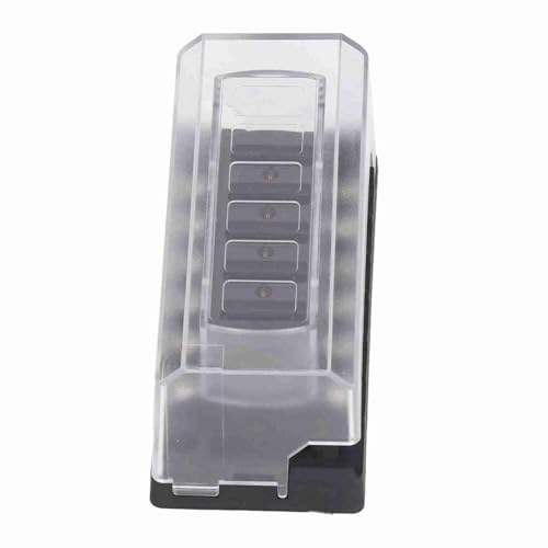 Caja de fusibles de 6 vías FILFEEL con indicador LED para coche y barcos