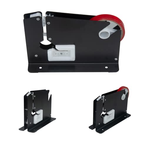 yeshine seladora de saco de fita de aço com aparador de saco, 6 rolos de saco de fita, dispensador c