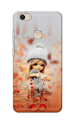 Image of PRINTFIDAA Doll Cute Girl Amazing Beauty Little Kid Child Playing Hard Back Cover for Vivo V7 Plus /Vivo Y79 / Vivo Z10 (5.99 inch) Back Cover -(P6) KAT1001