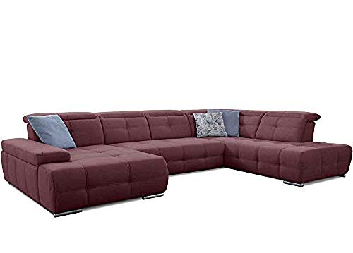 Divano Angolare Olympia Mistrel – Grigio Scuro Con Rivestimento Soft Clean, Letto E Poggiatesta Regolabili - 2