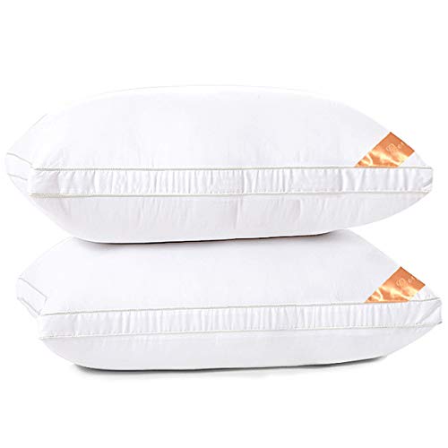 AYO 枕 まくら ホテル仕様 首が痛くならない 人気 pillow 安眠枕 綿100% 高反発枕 43 63 横向き寝 洗える 立体構造 プレゼント 長さ63cm*幅43cm*高さ20cm 2個セット