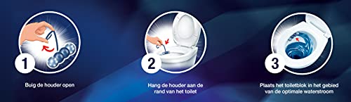 Witte Reus Blauw Actief Hygiene Toiletblok - Voordeelverpakking - 10 x 2 Stuks - Image 4