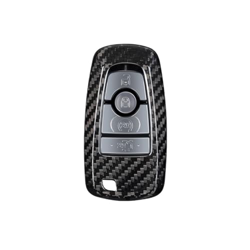 Car Key Case Compatible for Ford Edge/Focus ST/ECOSPORT/Expedition/Explorer/Raptor/F-250/F-550/Fusion/Mustang/Ranger(White)