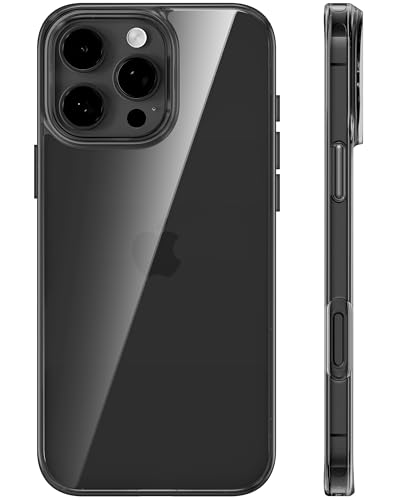 TORRAS Crystal Clear for iPhone 16 Pro Case, Ultra-Thin [Non-Yellowing]