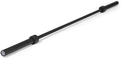 Titan Fitness Black Cerakote - Barra olímpica de la serie TITAN de 44.1 lbs y 1.122 in, hecha en Estados Unidos, con clasificación de 1,500 libras,