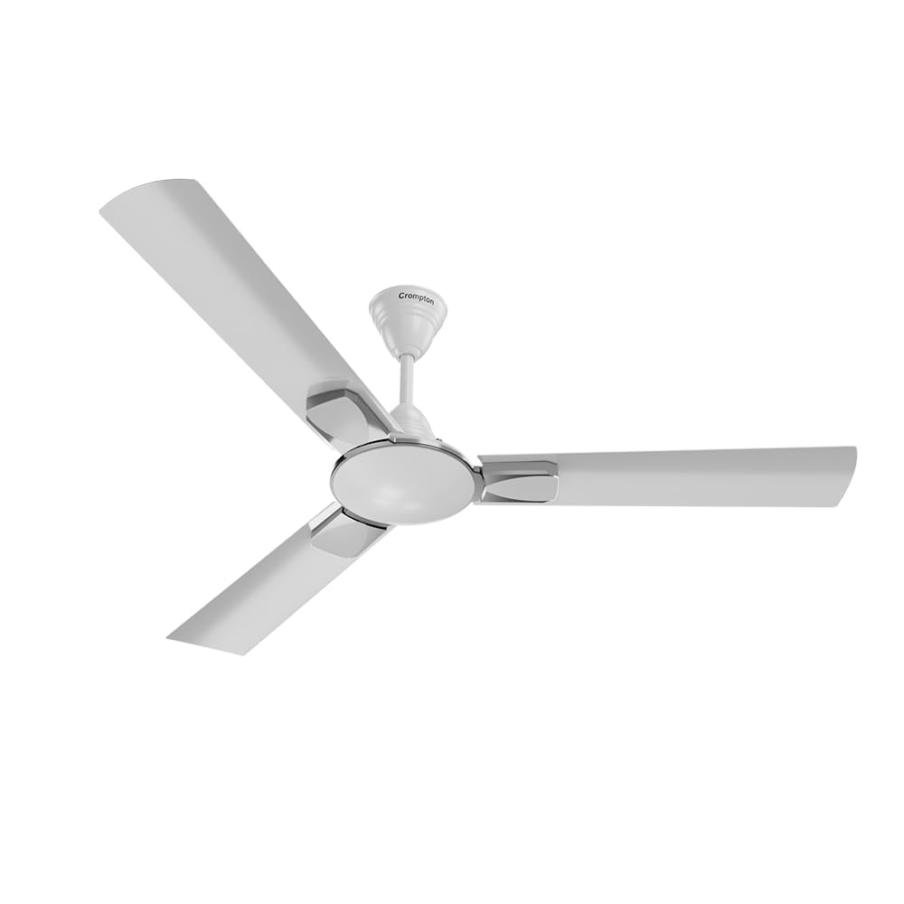Crompton Highspeed Diego 1200 mm Designer Ceiling Fan | BEE Star Rated Energy Efficient | Active Power Technology | Anti-Rust | Upto 50% Less Heating | 2 Year Manufacturer Warranty | Opal White-picture-2