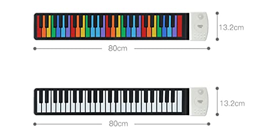 FEFCK 49-Key Roll Piano pour Bébé Et Enfants Matériau De Sécurité Doux Et Antidérapant pour Les Débutants Ou La Pratique De La Puissance des Doigts B - Les Beatles, Paul McCartney, John Lennon, RIngo Starr, George Harrison FEFCK 49-Key Roll Piano pour Bébé Et Enfants Matériau De Sécurité Doux Et Antidérapant pour Les Débutants Ou La Pratique De La Puissance des Doigts B – Image 6