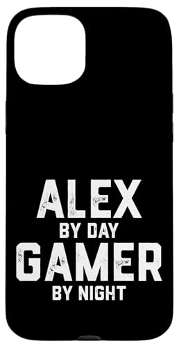 Alex Gamer ハロウィンゲームコスチューム 男性用 Alex スマホケース iPhone 15 Plus 用