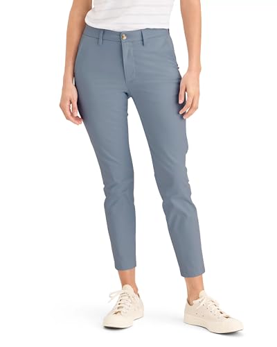 DOCKERS Womens Women's Weekend Chino Mid-Rise Skinny