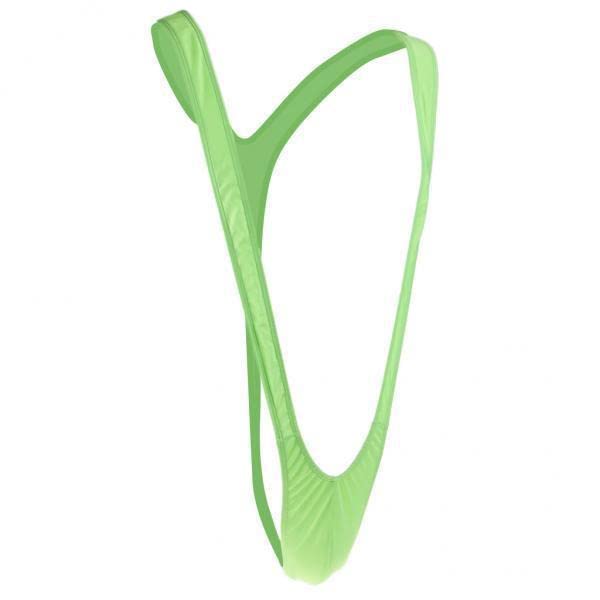 BNF®4xMen Fluorescent Green Mankini Thong Underwear Swimwear Borat |Clothing Shoes & Accessories | Mens Clothing | Underwear-image-12