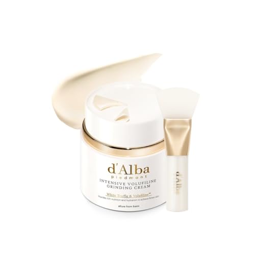 d'alba Piedmont Italian White Truffle Intensive Grinding Cream, Volufiline 50,000ppm,