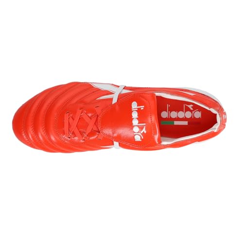 Diadora Mens Brasil Elite Tech T Italy Lpx Firm Ground Soccer Cleats Cleated - Red4