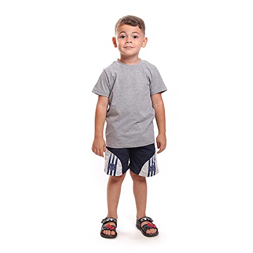 Bermuda Tactel Infantil Ox Silver Estilo Short Cor:Azul;Tamanho:16