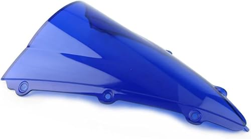 Déflecteur de pare-brise de moto bleu Yamaha R1 2004-2006 anti-vent