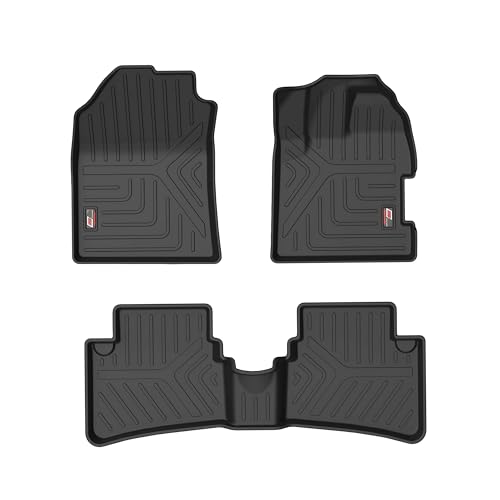 Image of GFX Car Floor Mats | for Amaze 2024 Dec Onwards | All-Weather Protection | Anti-Skid Design | Custom Fit | Easy to Clean | Durable & Stylish | Keeps Car Interior Clean & Dust-Free | Manual