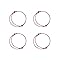 WGCHAIE 4 PCS Pulsera Kabbalah de Hilo Rojo, Pulsera de Piel para Mujer, Amuleto de Buena Suerte, Regalo para Hombres y Mujeres, Pulseras Ajustable