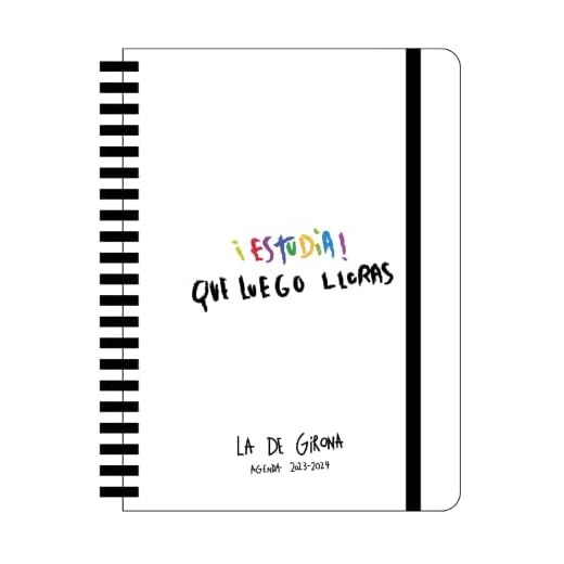 Agenda escolar semanal 2025-2025 "¡Estudia!" La de Girona (TANTANFAN)