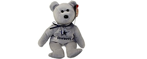 NFL Dallas Cowboys TY Beanie Baby Teddy Bear Plush 8.5