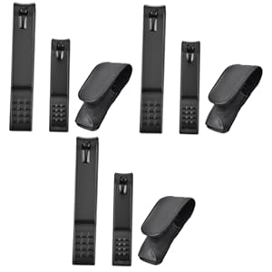 3 Sets Metal Nail Manicure Nail Trimmer Nail Clippers Nail Cutter Toe Finger Manicure