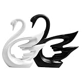 Décoration de cygne pour la maison - la décoration de cygne a une large gamme d'applications, adaptée au mariage, à la maison, à la voiture et au bureau, etc., décoration de cygne