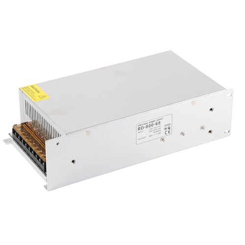Jonlaki Adaptador de Fuente de Alimentación Conmutada de Alta Estabilidad de 800W RD-800-68 con Voltaje Global de Refrigeración Inteligente 110/220V