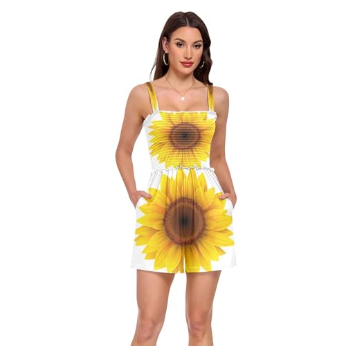 Combinaison printemps tournesols pour vos vacances de plage et sorties