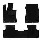WENNEBIRD Carpet Floor Mats for Lexus RX 2016-2022, 3Pc - Image 2