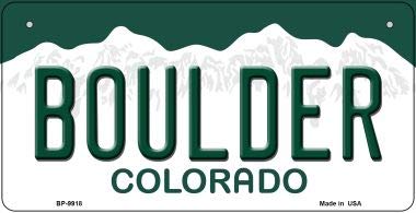 SMART BLONDE Boulder Colorado Novelty Metal...