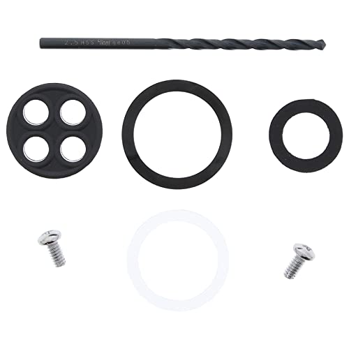 Image of All Balls Racing Fuel Tap Repair Kit 60-1210 Compatible With /Replacement For Honda ATC250R 1981-1982, CB400T 1978-1981, CB750 C 1980, CB750K 1979-1980, CB750L 1979, CM400 1979-1981