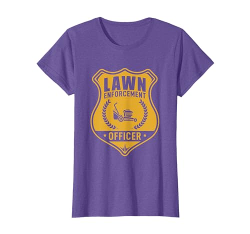 Lawn Enforcement Officer Shirt - Gardening Lawn Mower Gift T-Shirt