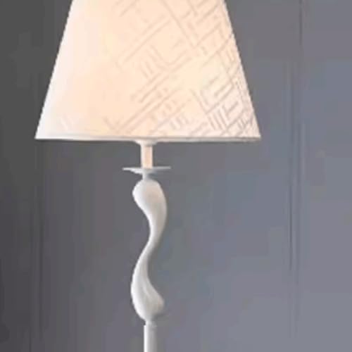 Lámpara de pie de hierro con interruptor de pie para iluminación de dormitorio 6