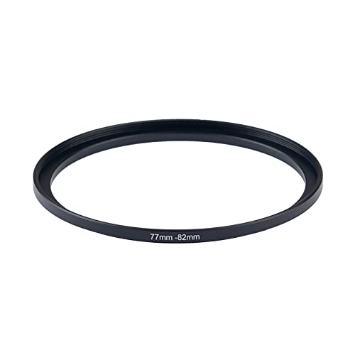 77Mm To 82Mm Camera Filter Ring Step-Up Ring Filter Adapter 77Mm To 82Mm Metal Step-Up Ring For All Brands 82Mm Uv Nd Cpl Filter #TOP1