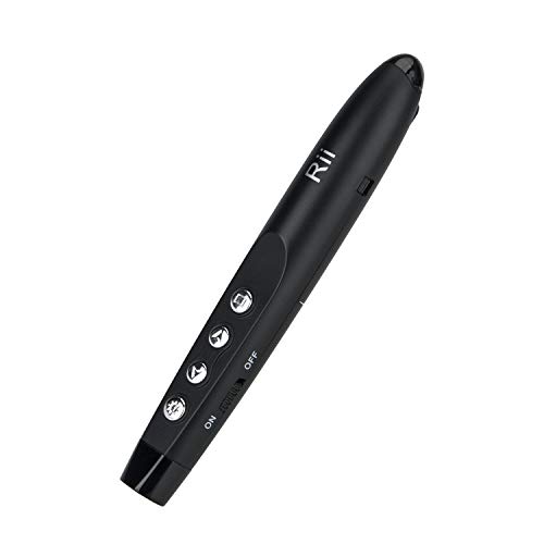 Rii Wireless Presenter RF 2.4GHz USB Presentation PowerPoint Clicker PPT Remote Control Pen