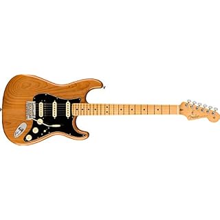 Fender American Professional II Strat MN HSS (Roasted Pine) – Guitare Électrique - Les Beatles, Paul McCartney, John Lennon, RIngo Starr, George Harrison